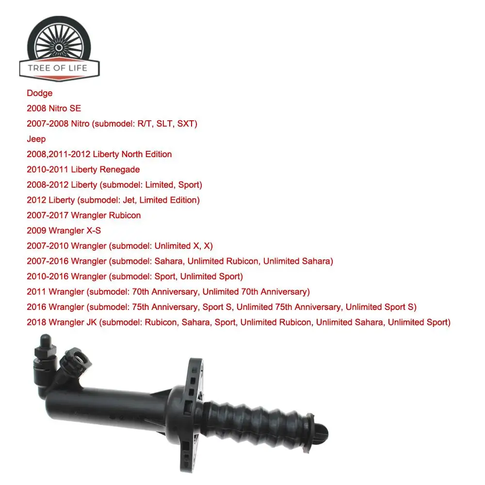 230467015 Clutch Slave Cylinder For 2007-2018 Jeep Wrangler JK Liberty Dodge Nitro 52060133AD CS650159 52060133AB 52060133AC 