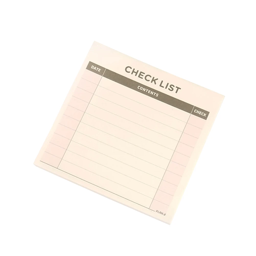 

Memo Reminder Pad To-Do List Planner For School Office Library Work Office Notepad Study Organize