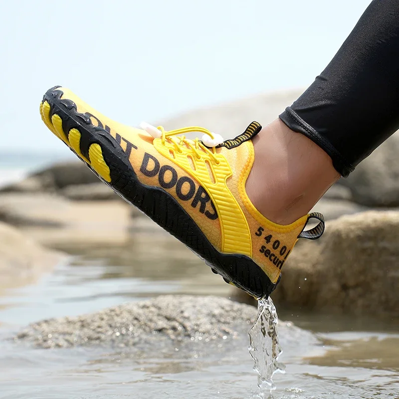 Men Water Shoes Beach Barefoot Aqua Socks Sneakers Women Quickly-Dry Gym Sports Surfing Diving Swimming Snorkeling Yoga Shoes - view 3