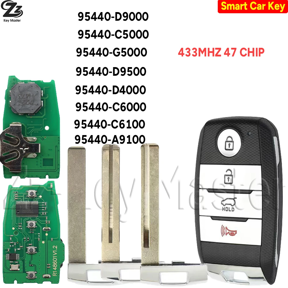 

Zz TQ8-FOB-4F08/4F06 95440-C5000/G5000/D9500/D4000/C6000/C6100/D9000/A9100 Smart Key Remote For KIA Sorento Genuine Sportage2016
