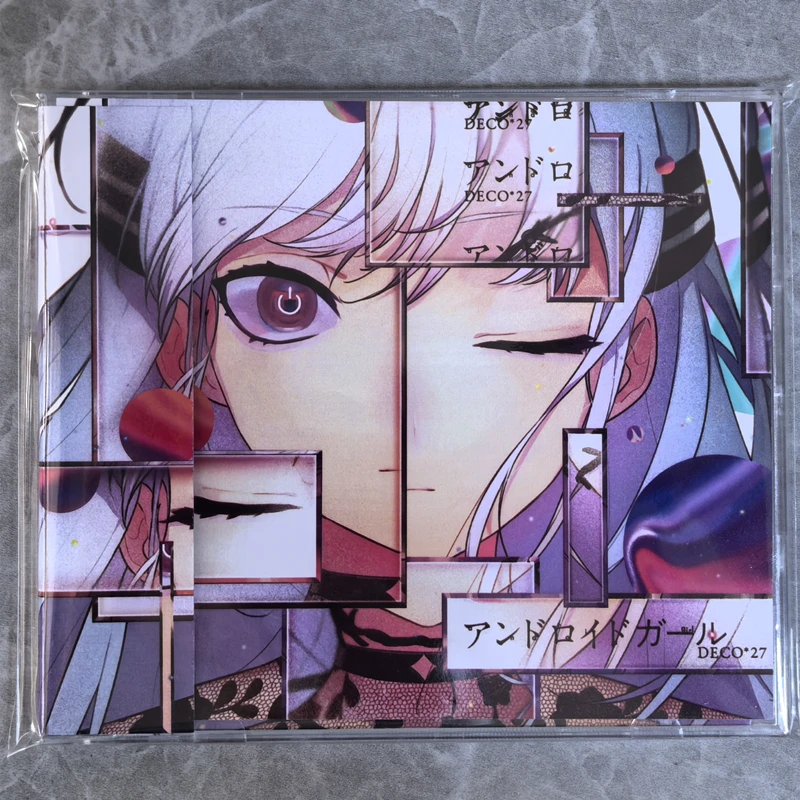 J-Pop DECO*27 Music CD Android Girl Album Reunion Music Record Cosplay Walkman Car Soundtracks Box Party Music Collection Gifts