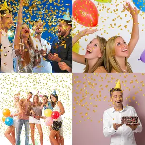 Poppers Confetti für Hochzeit, Geburtstag, Studenten, Babyparty, Geburtstag, Weihnachtsdekorationen, Neujahrsquellen 12 Hauptrang Kanone - №10
