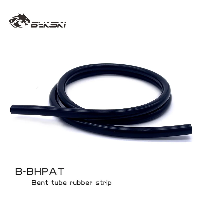 Bykski B-BHPAT 8mm/10mm/12mm Diameter Silicone Bar Use for 8/10/12mm Inside Diameter Tube Silicone Round for Pipe Length 1 Meter
