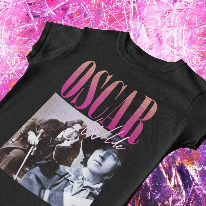 Oscar Wilde 90S Vintage Inspired T Shirt Famous Writers Literaturist Dorian Gray Authors Books