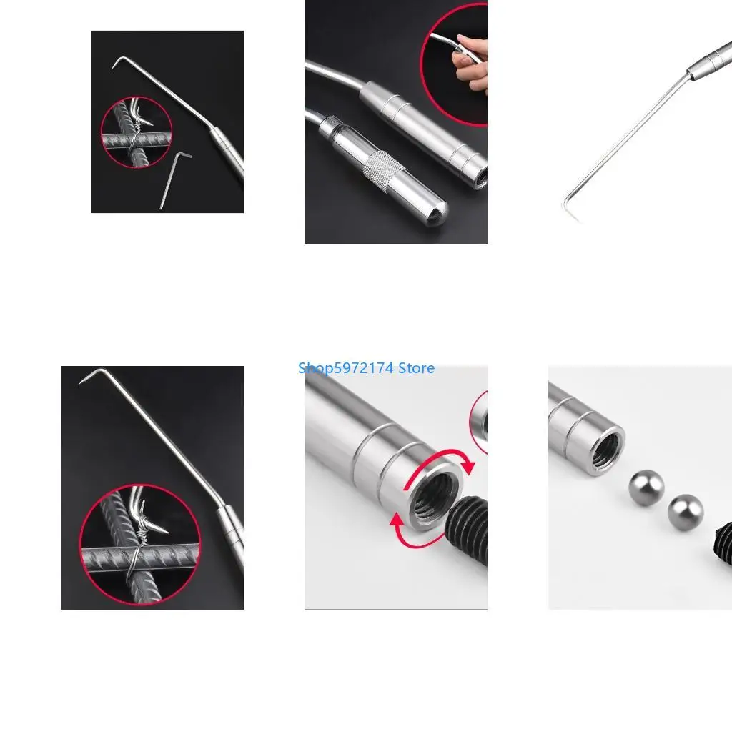 Y3NB Steel Bar Hook Concrete Metal Tie Wire TwistersIron Wire Binding Hand Tool