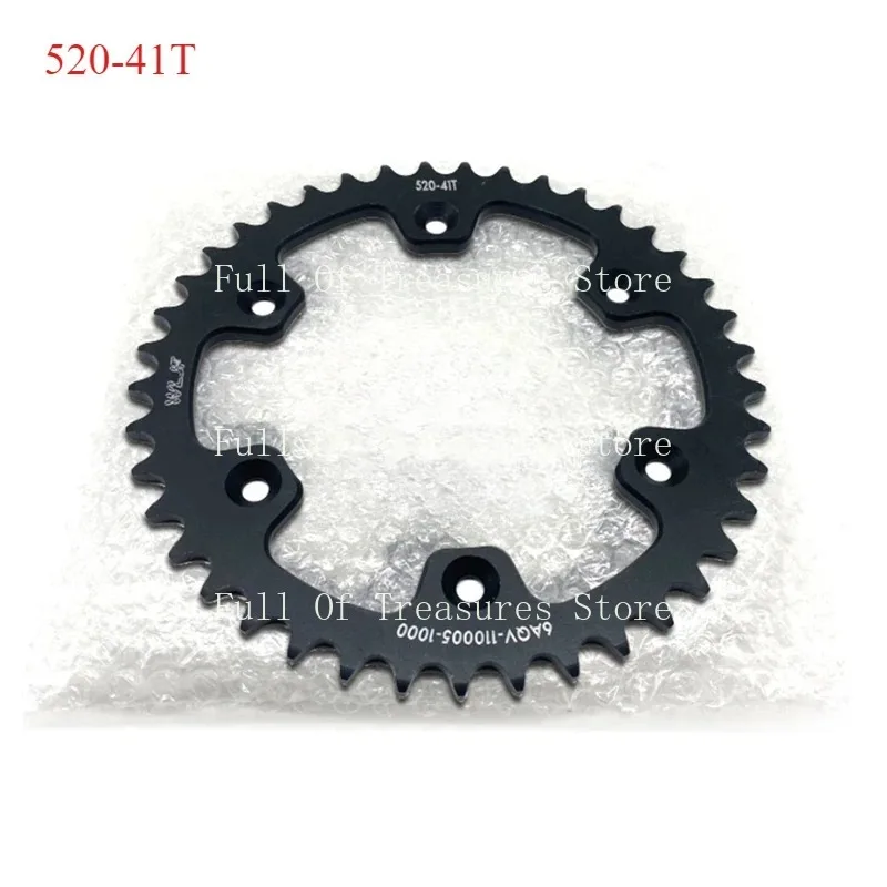 Motorcycle Parts Front Rear 520 14 And 41 Teeth Chain Sprocket For CFMOTO 450SR CF450SR CF400-6 CF MOTO SR450 400-6