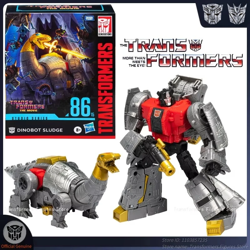 

In Stock Transformers Studio SS-86 15 Sludge G1 Movie Figure Model Anime Action Deformation Robot Toys Festival Popular Gifts