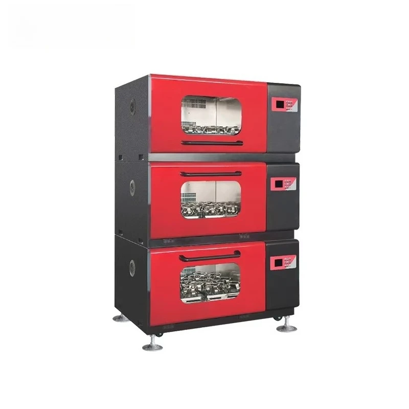 180L China High-throughput Bacteria Cell Culture Stacked Large Capacity Shaking Incubator for Lab