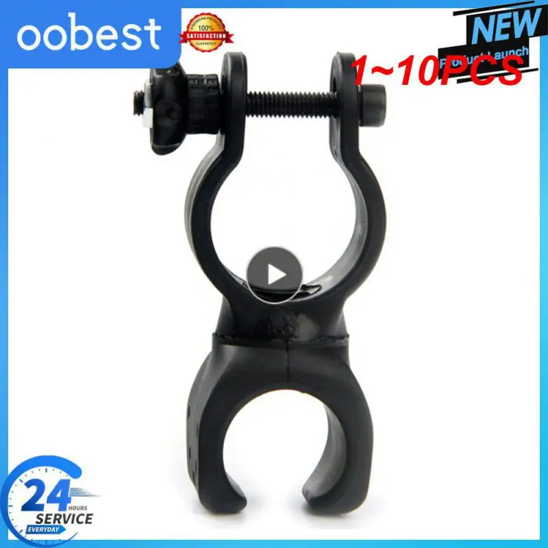 

Bike Cycling Light Front Stand Mounts Bracket Clamp Lamp Holder 360Degree Rotation Headlight Clip Accessories