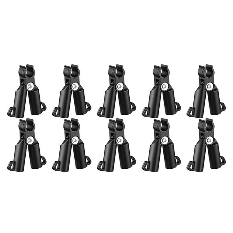 10 STKS Universele Plastic Clips Plant Ondersteuning Vaste Connector Pijlers Tuinieren 11mm Vaste Beugel Klimmen Pergola Connector