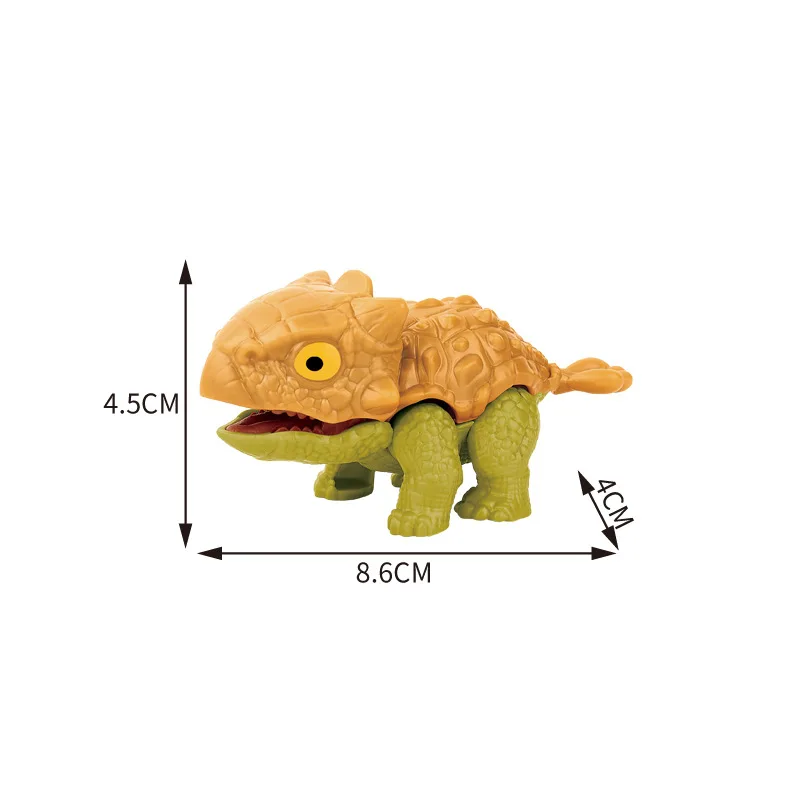 Jurassic Finger Dinosaurier Triceratops Tyrannosaurus Modell Spielzeug für Kinder Kreative Finger Beißen Dinosaurier Interaktives Spielzeug Junge Geschenk