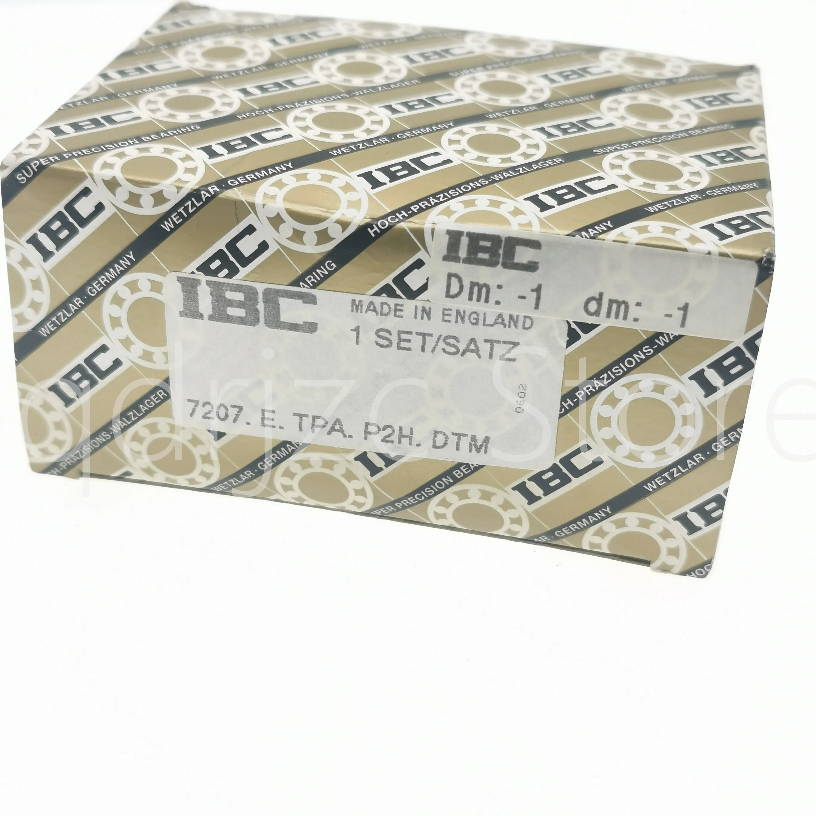 Ultra-Precision combined angular contact ball bearing 7207-E-TPA-P2H-DTM