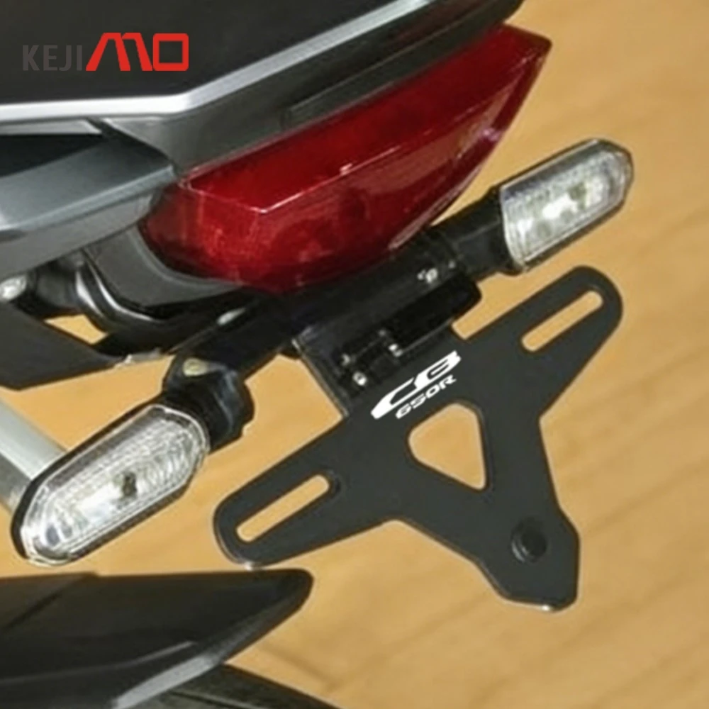 

For HONDA CBR650R CB650R 2021 - 2023 Motorcycle License Plate Holder Rear Tail Frame Fender Eliminator Bracket Kit CBR CB 650R