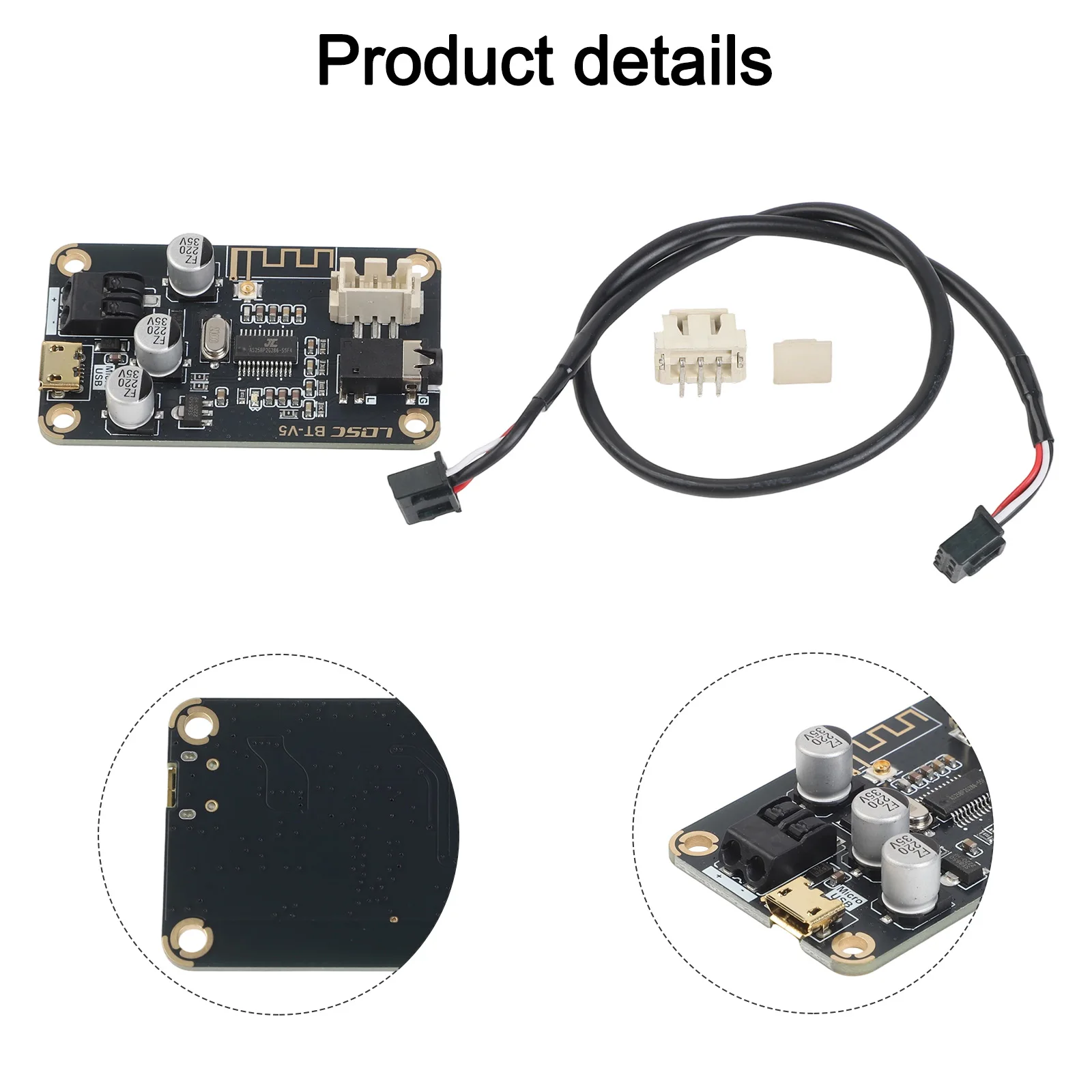 Practical Reliable Useful Audio Receiver Board Tool Wireless Accessories Adapters Components DC 5-35V DIY Decoder