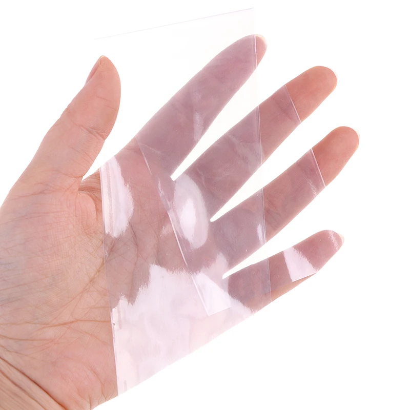 100 Stück transparente Schrumpffolienbeutel, staubdichte Schutzhülle für Fernseher, wasserdichte Schutzhülle für zu Hause, Staub – Detail 1