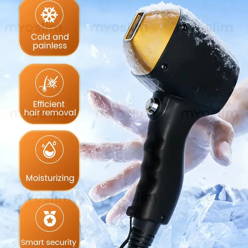 808nm Diode Hair Removal Machine 5000W Ice Cooling Permanent Hair Removal CE - close-up view