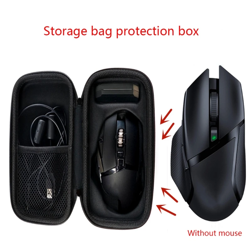 Portable Hard for CASE Carrying Storage Bag for razer Basilisk X Hyperspeed Wireless Mouse for Travel Home Office,for Ca