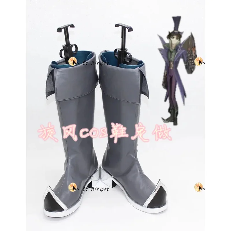 Game Identity V Jack Cosplay Shoes Boots Anime Role Play Halloween Carnival Party Outfit Christmas Props Custom Made Women Men