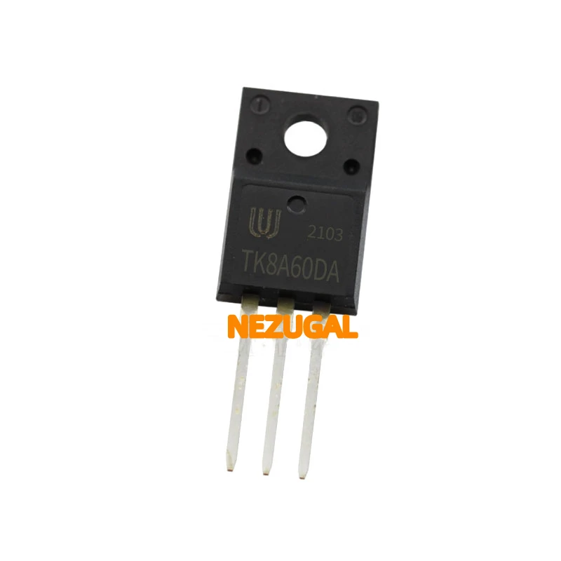 10pcs K8A60DA TO-220 TK8A60DA TO-220F K8A60DA TK8A60 600V 7.5A