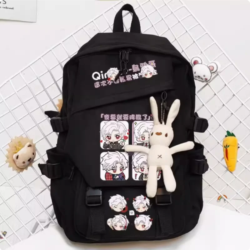 Anime Sylus Love and deepspace Schoolbag Backpack High-capacity Shoulder Bag Cosplay Travel Student Teenager Gift B1742