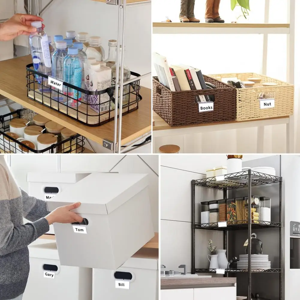 Compact 1 Set Durable Shelf Price Label Holder Stable Price Tag Reusable   Office Supply