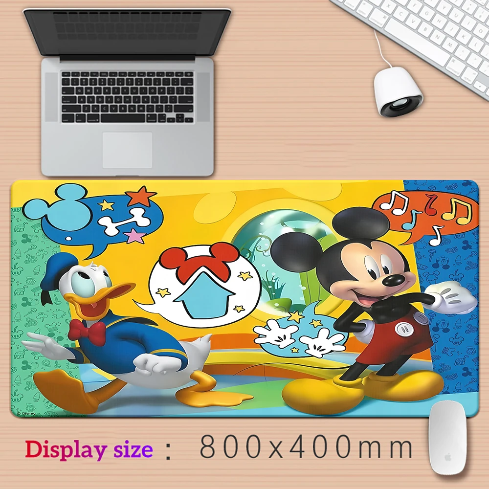 Miniso Donald Duck Cartoon Large Mousepad XXL Mouse Pad Keyboard Gaming Accessories Mouse Mats,Coffee Mat,Game Computer Desk Mat