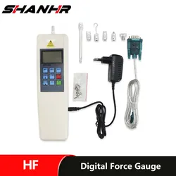 SHANHR100N/200N/300N/500N Digital Force Meter Dynamometer Force Measuring Instruments Push Pull Force Gauge Tester Meter HF