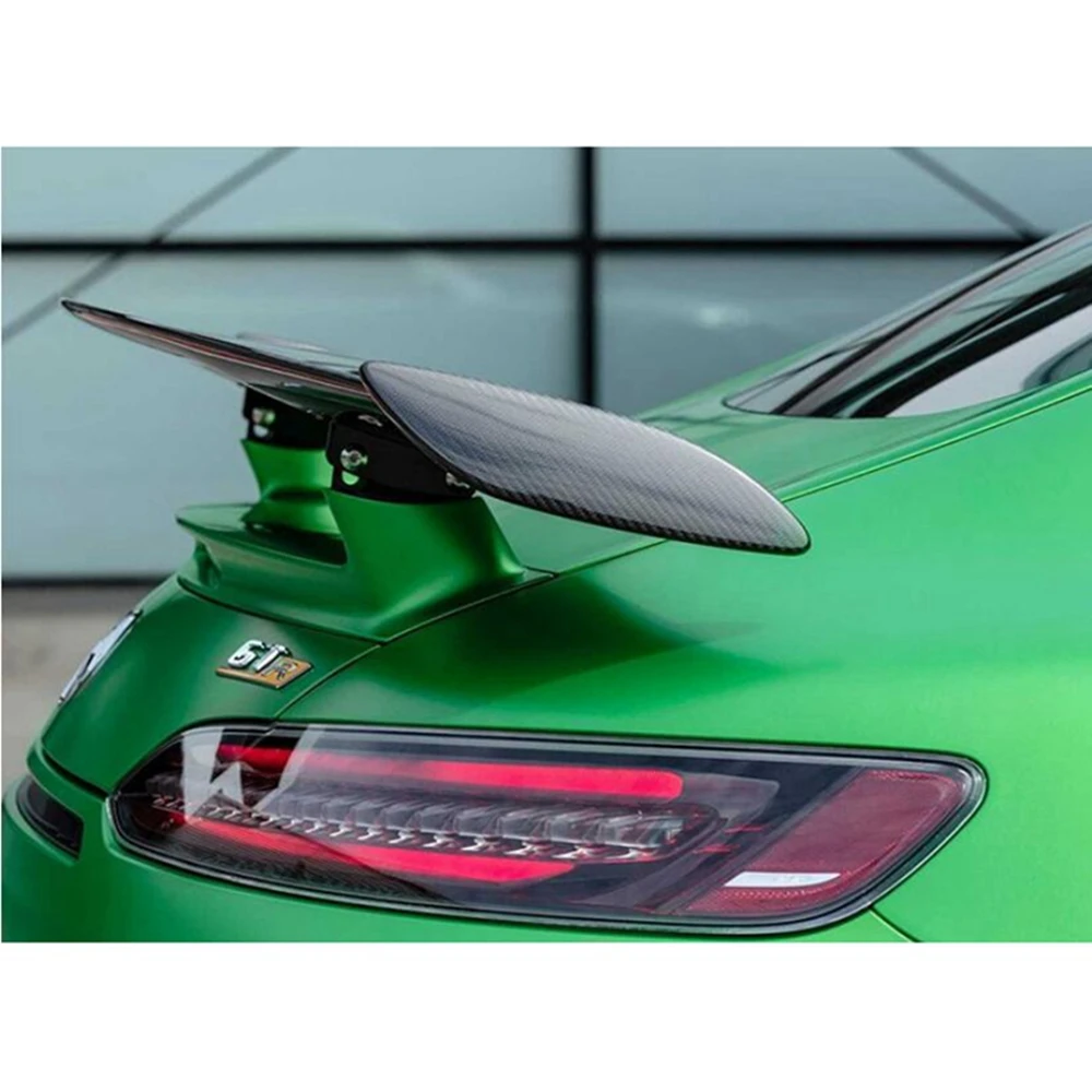 For Mercedes Benz GT GTS GTR AMG Coupe 2015 2016 2017 2018 2019 2020 2021 High Quality CARBON FIBER REAR WING TRUNK LIP SPOILER