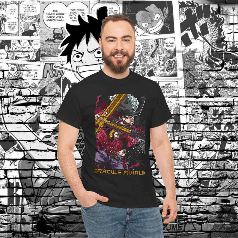 Anime Vintage T-shirt Unisex specjalne, koszulka w stylu mangi Anime