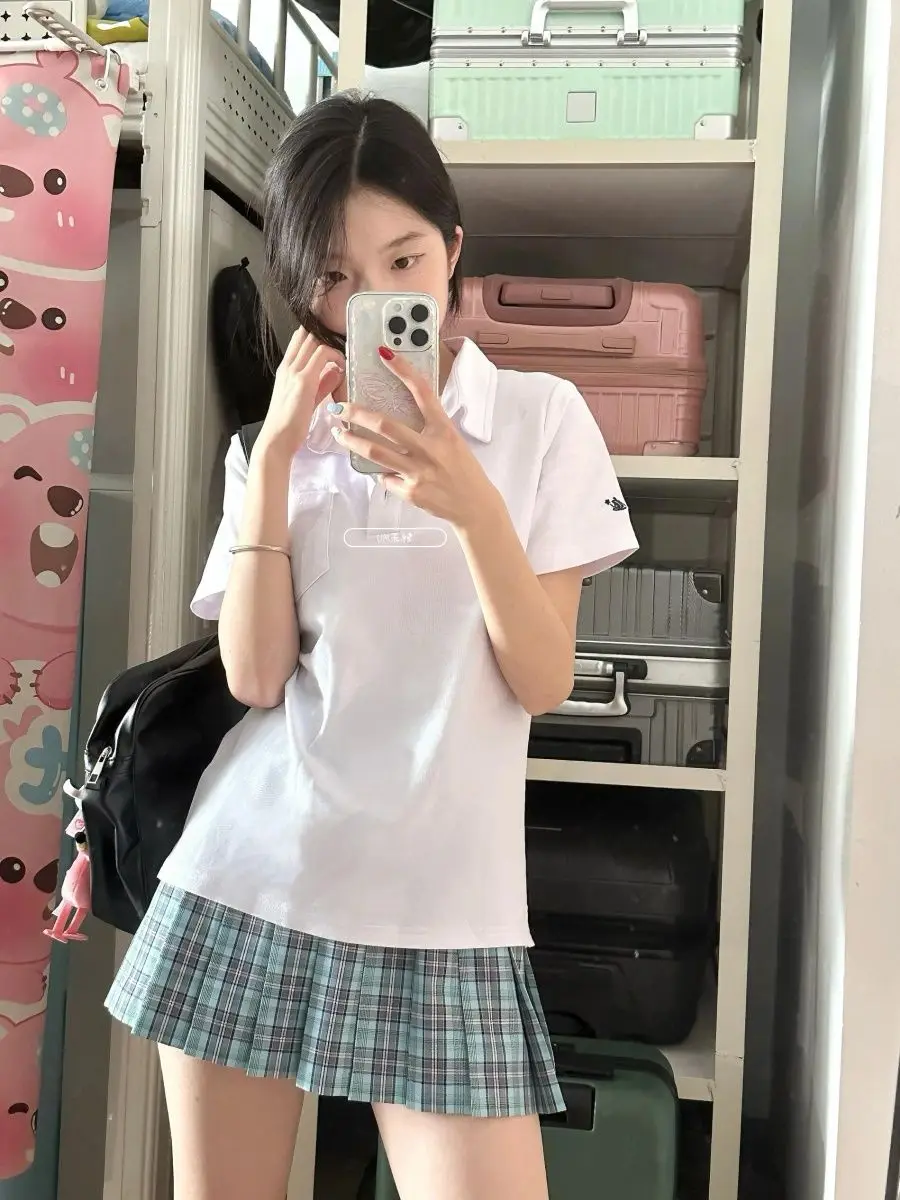 

Новая летняя японская студенческая стильная базовая форма JK с поясом, студенческий топ с короткими рукавами, женское платье, модное