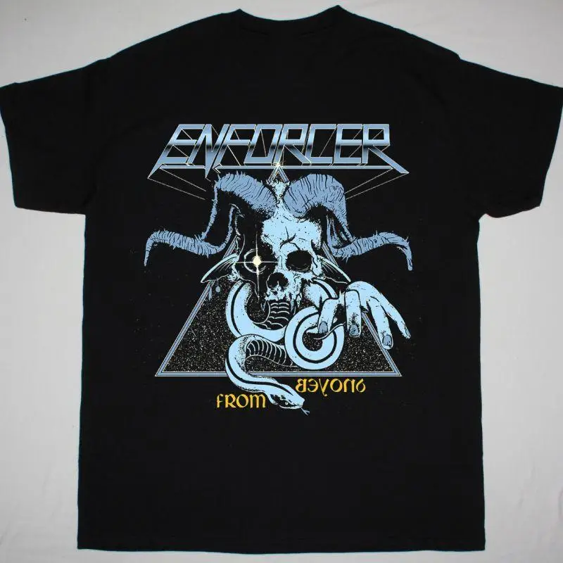 Enforcer Band For Fans Black T Shirt Cotton All Size 7D1754