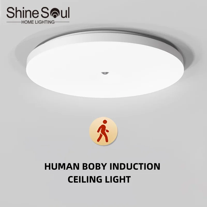 

Motion Sensor LED Ceiling Light 12W 18W 24W Human Infrared Sensor Light Corridor Garage Stairs Balcony Modern Ceiling Light 220V