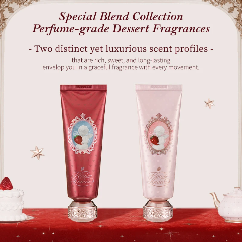 Ароматизированный крем для рук Flower Knows Strawberry Cupid Collection