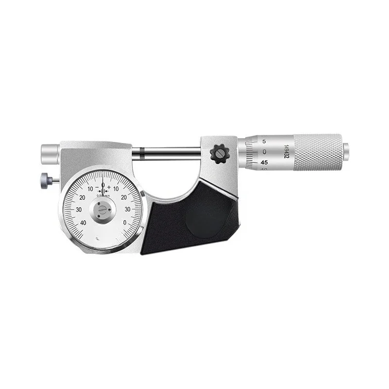 Lever micrometer 0-25mm high-precision pointer dial anti-vibration and anti-shake accuracy 0.001mm