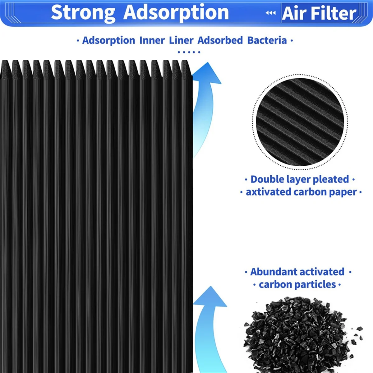 

AD30-4 Pack for Paultra2 Refrigerator Air Filter Replacement for PAULTRA2 Pure Air Ultra II Refrigerator Air Filter