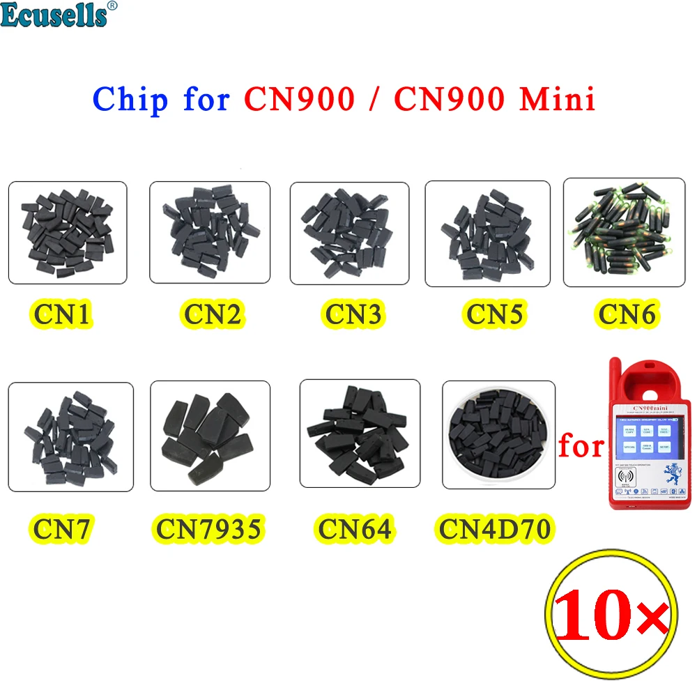 

10pcs/lot CN1 CN2 CN3 CN5 CN6 CN7935 CN4D70 80BIT Chip for CN900 CN900MINI ND900 COPY 4C 4D 46 48 7935 G Chip 4D61/62/65/66/67