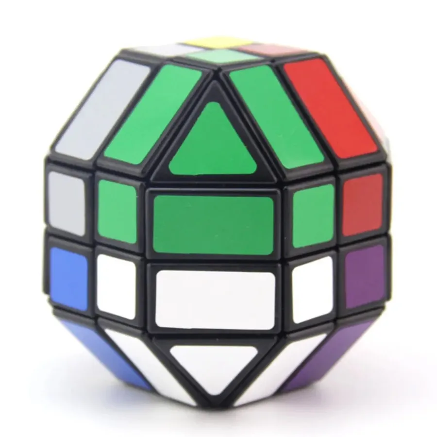 Lanlan Hot Selling Idea 4x4x4 Ball Shaped Magic Cube Speed Professional Educational Twisty Puzzle Cubo Magico Fun Toy Gifts