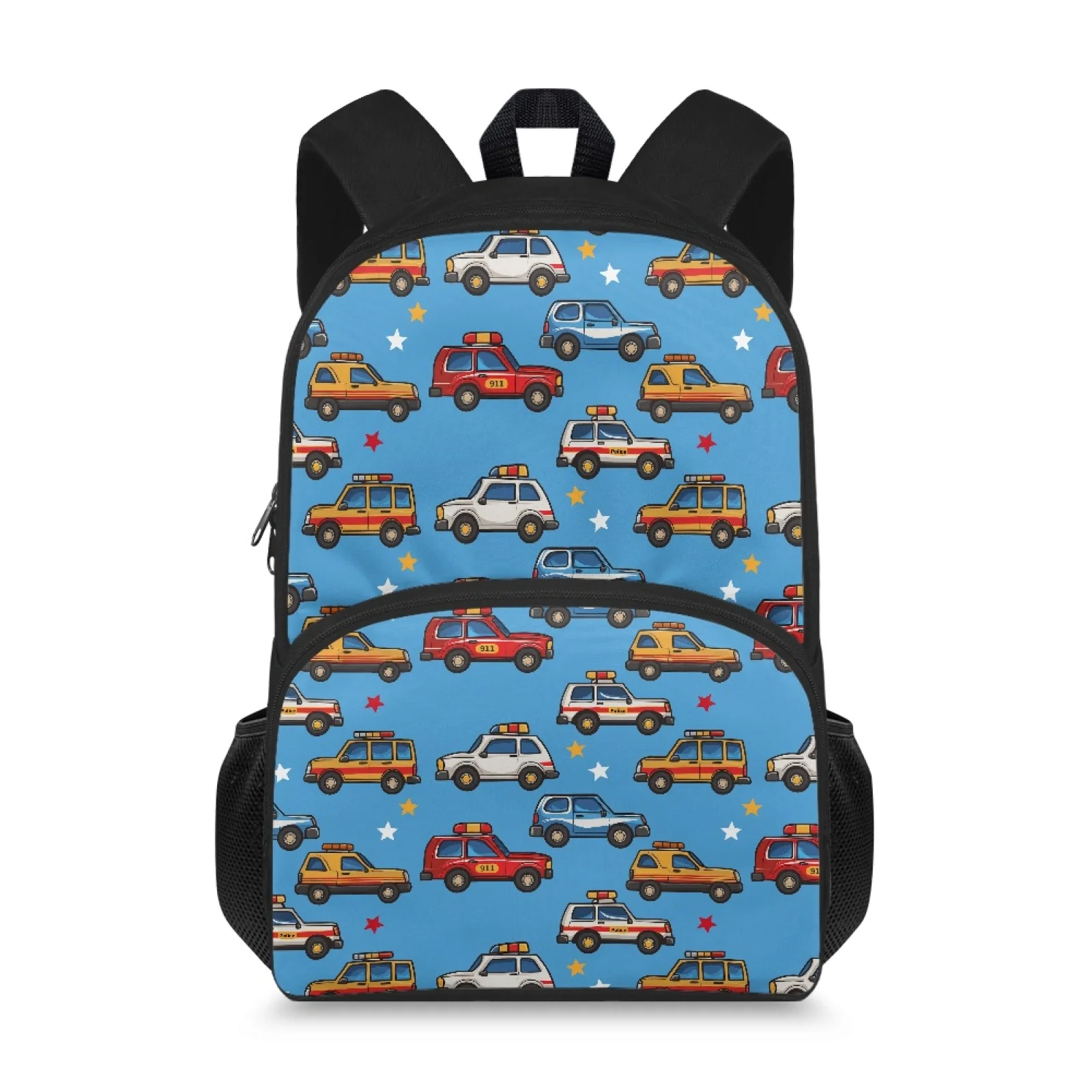 Backpacks Kids Backpack Cartoon Car Printed Children School Bags For Boys Girls Back Pack Schoolbag Student Bookbag Book Bag