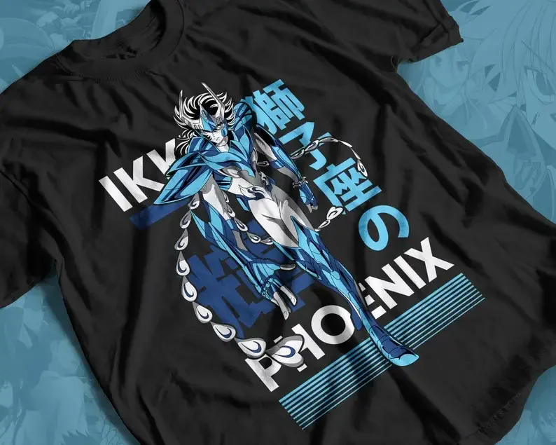 

Ikki Anime T-shirt Unisex, Saint Seiya Anime Manga Lover Shirt, Graphic Anime Tee, Manga Shirt