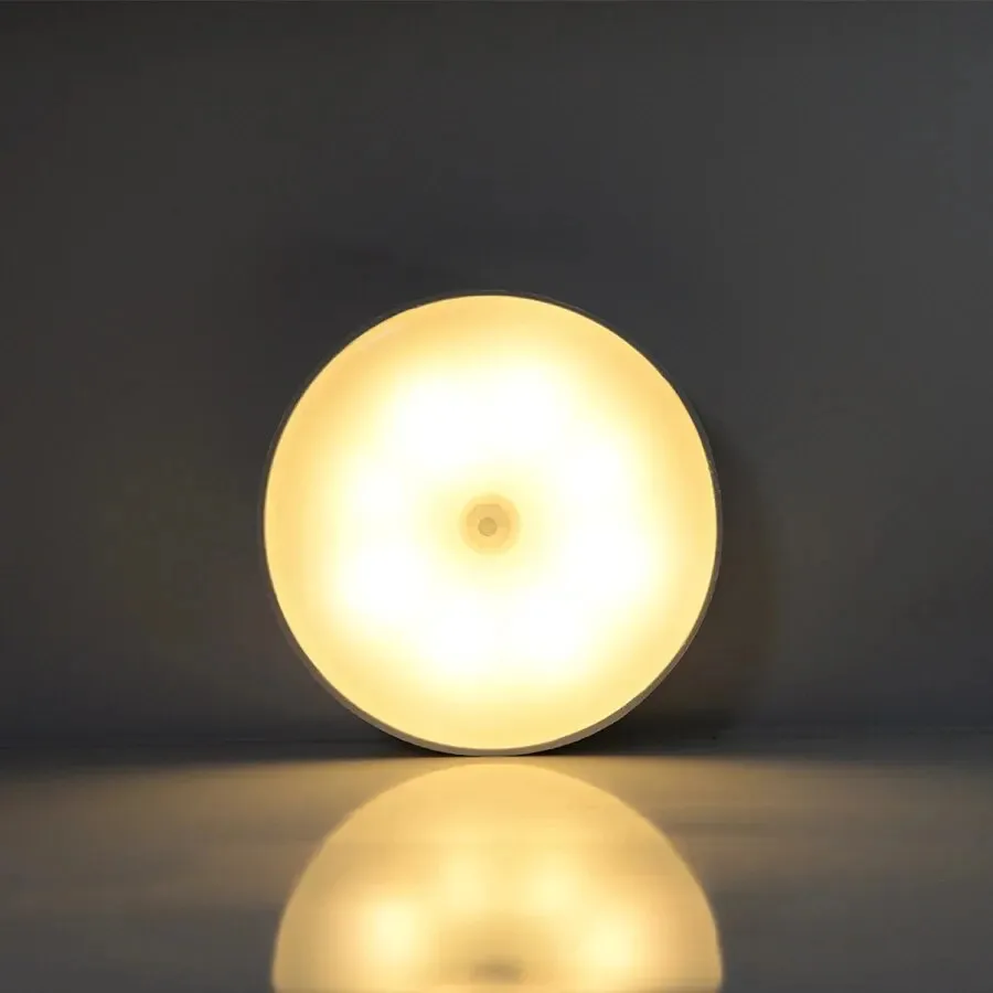 HPH Bewegingssensor LED-nachtlampje USB Oplaadbaar Voor Keukenkast Garderobelamp Trap Draadloos LED-kastlicht