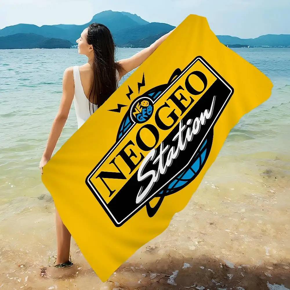 Game console system S-SNK N-Neogeo Bath Towel Microfiber Soft Water Absorbing Breathable For Girl Kids Decorative Beach Towel