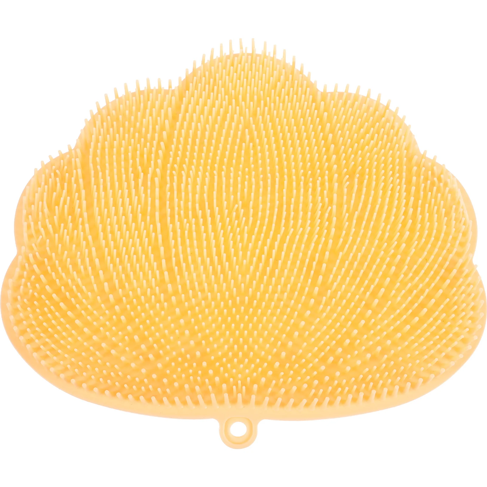 

Bathing Foot Scrubber Mat with Dual Function Exfoliating Surface for Foot Callus Removal and Back Massage in Shower