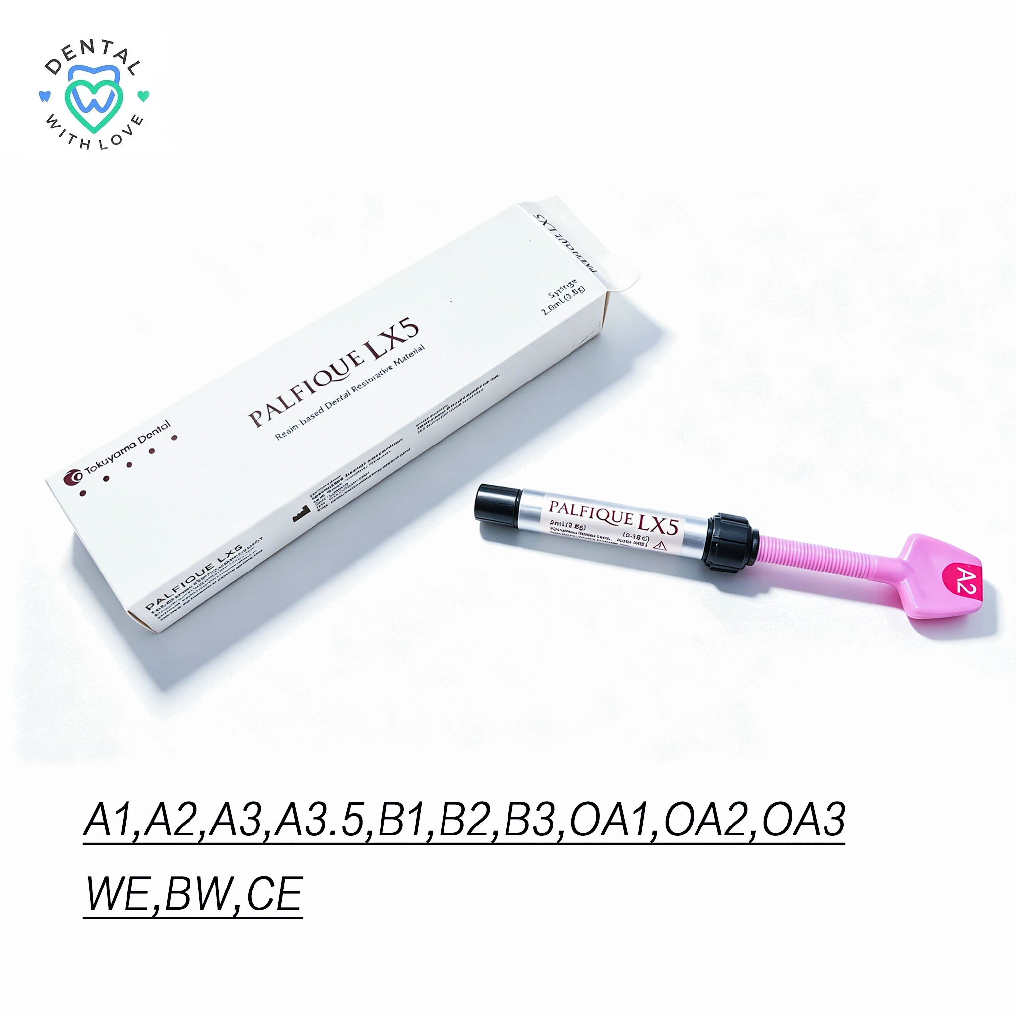 

Dental Restorative Material Tokuyama Dental Palfique LX5 Resin Based 2ml/Pc Oral Cavity Filling Repair Dentistry Light Cure