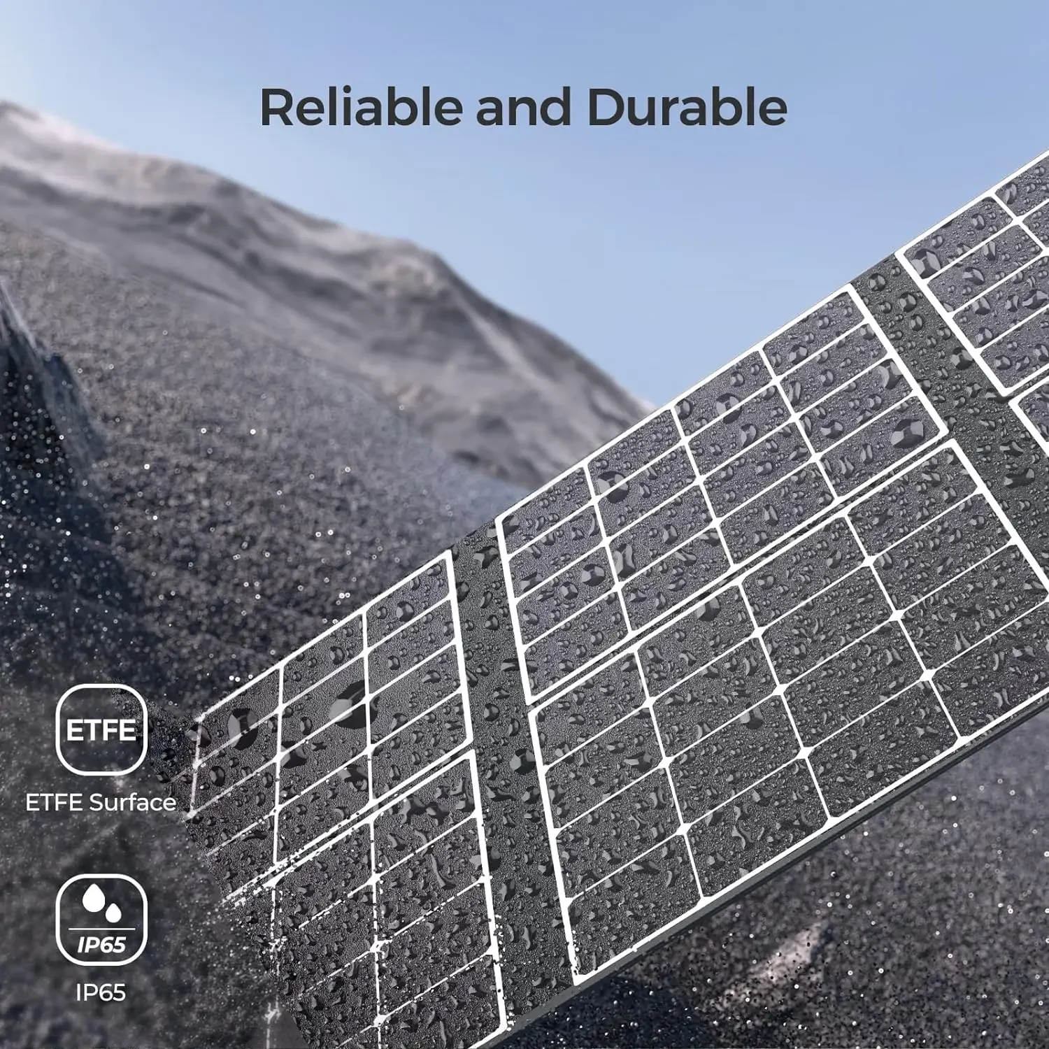 Painel solar portátil, Cobertor solar monocristalino dobrável, Painel solar de energia enorme, Sunpower, 400W