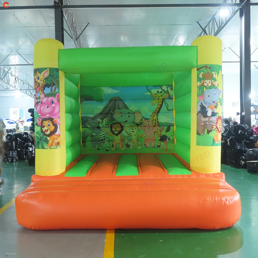 Fast Air Shipping 3x3m Commercial Inflatable Bouncy Jumper Inflatable Bouncer for Children Party Rental with Blower