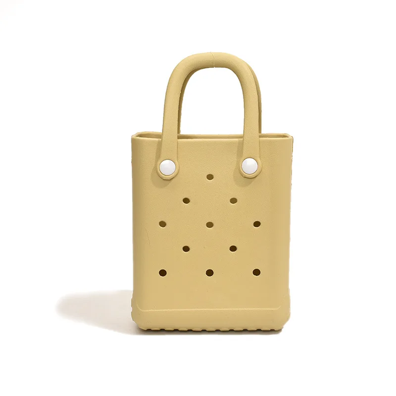 Candy Colored Bag Women\'s New Fashionable and Cute Internet Celebrity Handbag, Beach Bag Crossbody Bag Jelly Square Bag