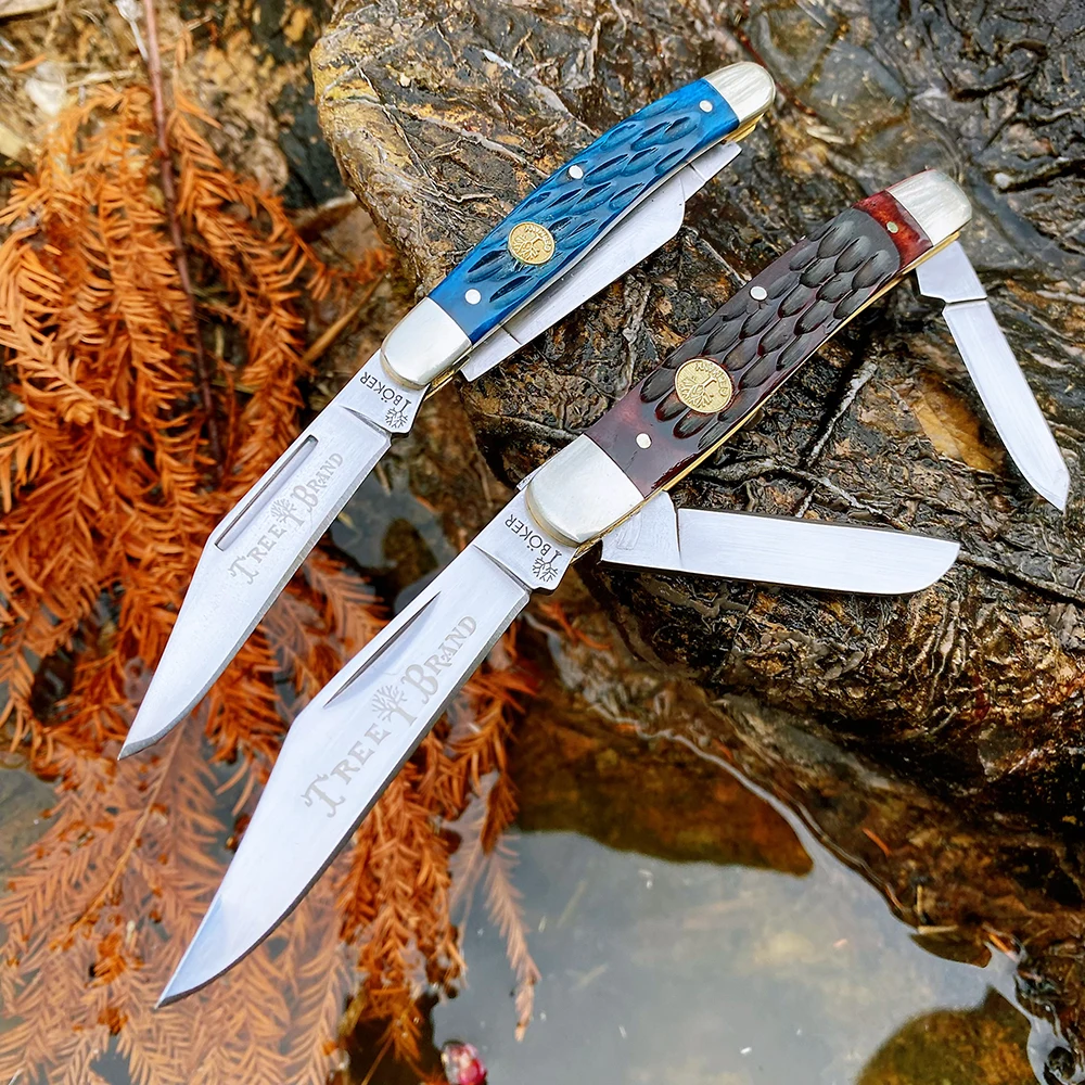 

Slip Joint Folding Blade Pocket Knives Classic Traditional Hunting Fishing Camping Tactical High quality