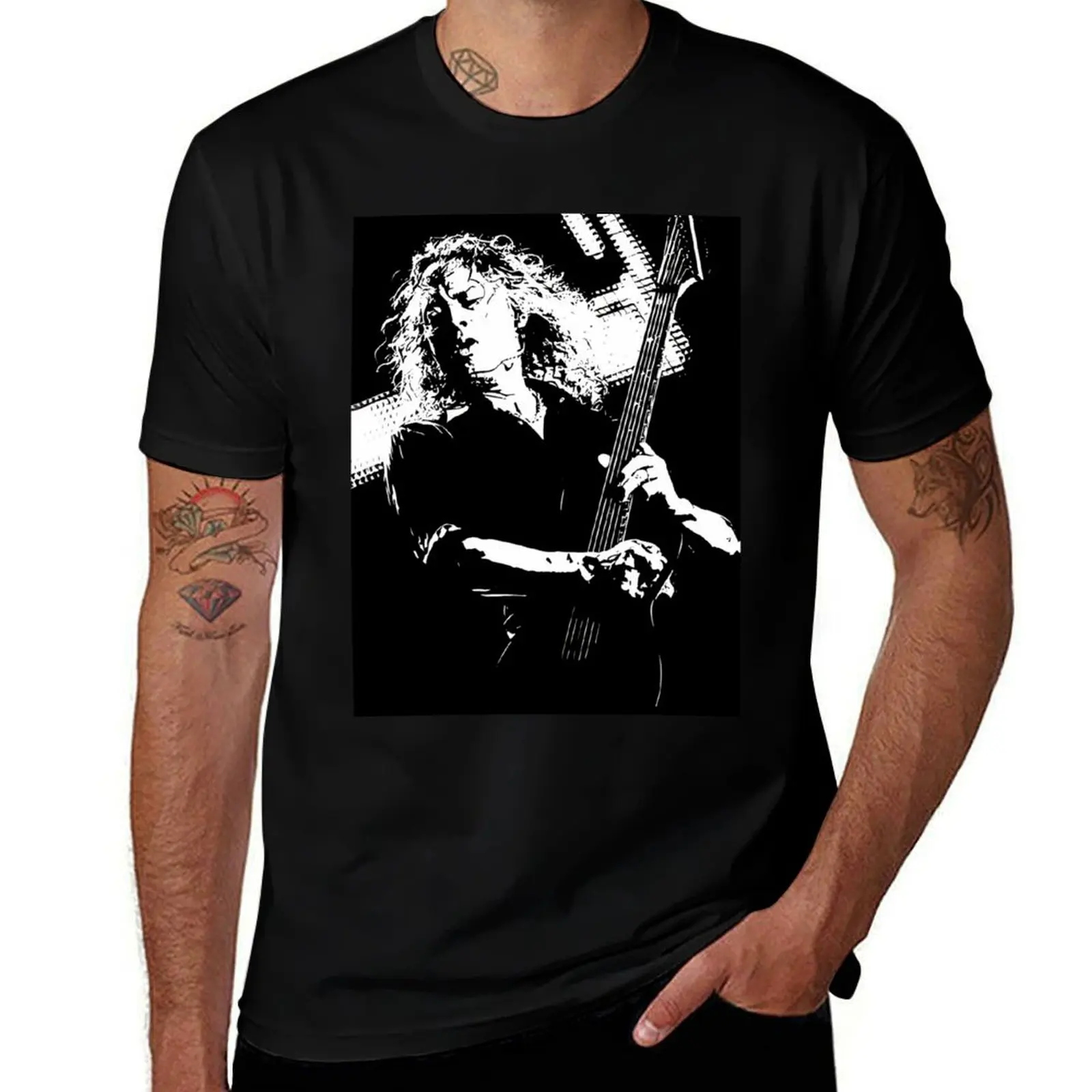 

Shadow Kirk Hammett T-Shirt topping vintage graphic tee vintage anime shirt heavy weight t shirts for men