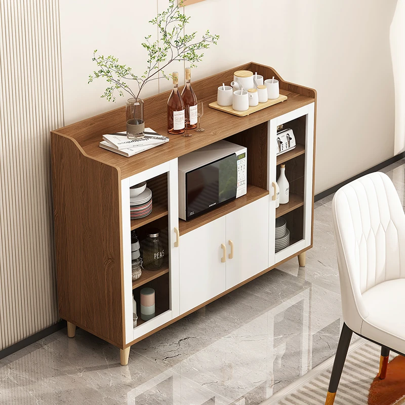 

Shelf Corner Luxury Sideboard Drawers Display Patio Multifunctional Cabinet Modern Garden Hallway Muebles De Cocina Furniture