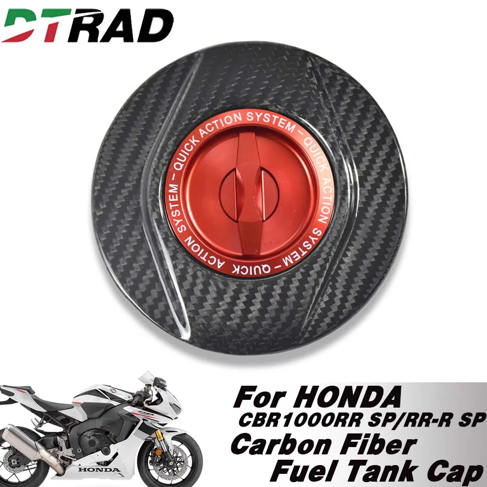 

Для HONDA CBR1000RR SP 2017-2025 CBR1000RR-R SP 2020-2025 мотоциклетная крышка масляного газа Airbox с быстрой блокировкой топливного бака, крышка из углеродного волокна